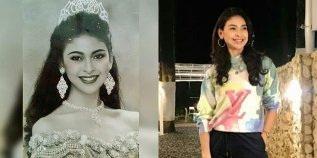Rarely Seen, Here's the Latest Portrait of Indira Soediro, the First Miss Indonesia Who Looks Ageless at 50 - Has 6 Children