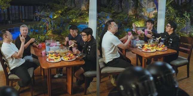 Portrait of Raffi Ahmad's Gang The Dudas Minus One Breaking Fast Together, Netizens: These Cool Dads Are Just Amazing