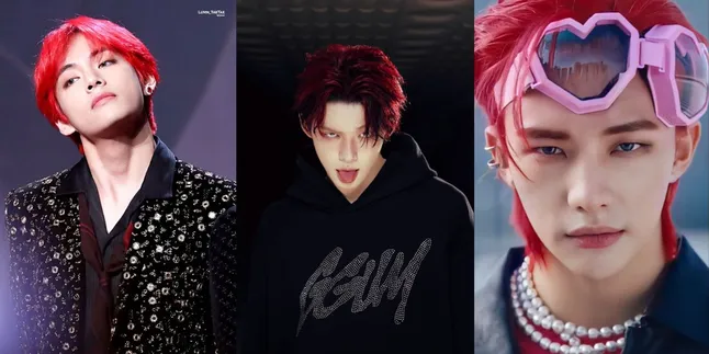 Potret Idol K-Pop Pria dengan Rambut Merah, Mana yang Paling Menarik Perhatianmu? Potret Idol K-Pop Pria dengan Rambut Merah, Mana yang Paling Menarik Perhatianmu?