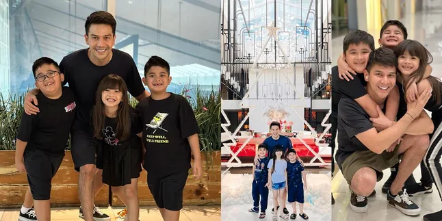 Potret Jonathan Frizzy dengan Ketiga Anaknya, Tetap Dekat Meski Tinggal Terpisah