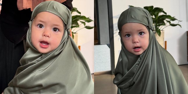 Kamari's Portrait in a Hijab Makes Netizens Adorable, Appearing Different Until Called Bu Hajah