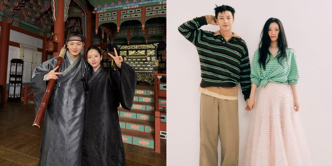 A Series of Togetherness Portraits of Yook Sung Jae and Bona Acting Together in the Latest Korean Drama 'THE HAUNTED PLACE'