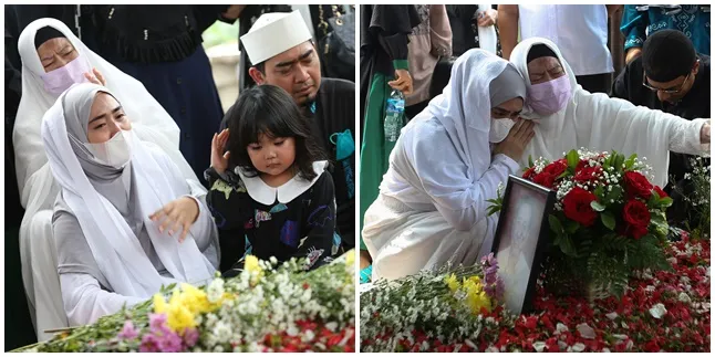 Potret Kesedihan April Jasmine Saat Sang Ayah Meninggal Dunia: Ramadan Akan Bertambah Sepi