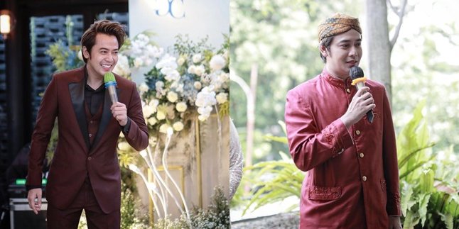 7 Portraits of Kriss Hatta Looking Handsome at His Sibling's Wedding, Wearing Traditional Attire - Wishing to Follow Suit Soon