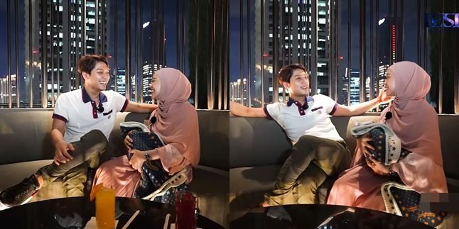 Not Because of the Child, Here's Why Rizky Billar & Lesti Often Stay Up Late - Photos of Baby Leslar When Taken to the Mall for the First Time
