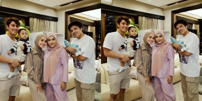 Portrait of Leslar Family Visiting Baby Azura, Turns Out to Gather with Mamayu Gang