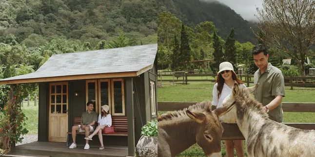 Vacation Portrait of Salshabilla Adriani with Ibrahim Risyad, Warm as Newlyweds