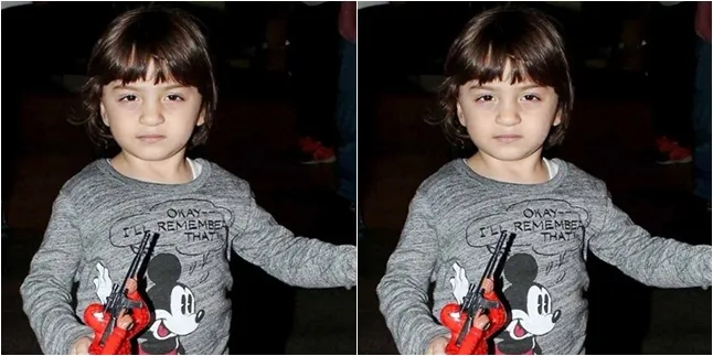 Potret Lucu AbRam Khan Ketika Bermain Bersama Teman, Nggemesin