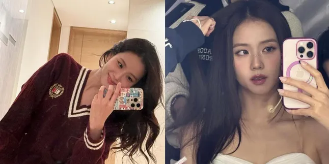 Potret Mirror Selfie Jisoo BLACKPINK, Tampil Menawan Meski dengan Style Minimalis