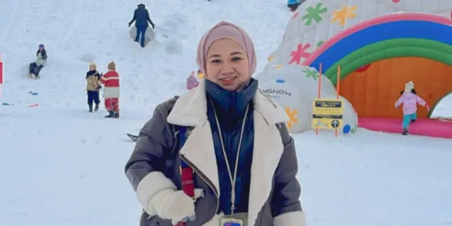 Portrait of Nova Pratiwi, the Sister-in-law of Lesti Kejora Who Lives in Japan