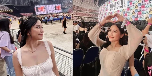 Potret Para Artis dan Seleb Indonesia saat Menonton Konser Taylor Swift, Hanggini Tampil Cantik Pakai Dress Potret Para Artis dan Seleb Indonesia saat Menonton Konser Taylor Swift, Hanggini Tampil Cantik Pakai Dress
