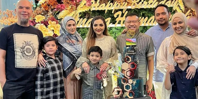 Potret Penampilan Para Seleb di Perayaan Ulang Tahun Anang Hermansyah,  Aaliyah Massaid hingga Rossa Tampil Cantik