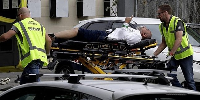 Potret Penembak Masjid New Zealand Saat di Pengadilan, Beri Simbol Khusus Dengan Jari