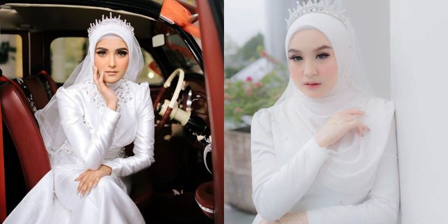 Comparison of Hersa Rahayu Julianti and Nadya Mustika's Appearance When Wearing Wedding Dresses, Equally Beautiful