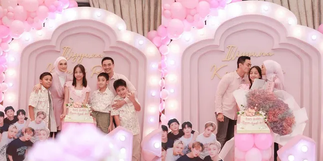Potret Putri Zulhas dan Zumi Zola Rayakan Ulang Tahun Illy, Bertema Serba Pink dan Ada Standee Stray Kids