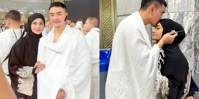 Portrait of Putri Zulhas Performing Umrah with Zumi Zola After Officially Getting Married