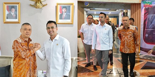 Portrait of Raffi Ahmad Actively Working as the President's Special Envoy, Collaborating with the Ministry of Transportation