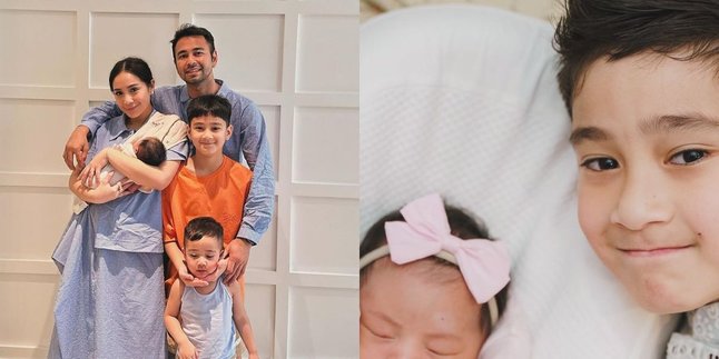 Portrait of Raffi Ahmad and Nagita Slavina Lift a Baby Girl, Rafathar and Rayyanza Have a New Sibling - Everyone Loves Lily