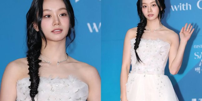 Red Carpet Portrait of Lee Hyeri at the 2025 Baeksang Arts Awards, Looking Beautiful with Braided Hair