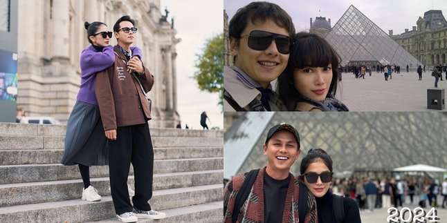 7 Romantic Portraits of Ussy Sulistiawaty and Andhika Pratama on Their Vacation Together in Europe, Visiting the Location from 12 Years Ago During Their Honeymoon