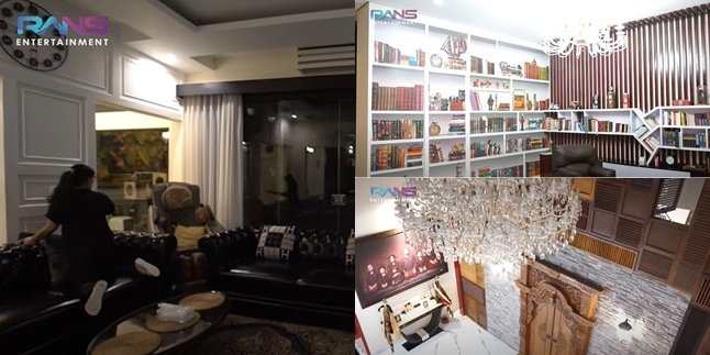 10 Luxurious Photos of Ussy Sulistiawaty and Andhika Pratama's House, Including a Special Cat House - Reading Room Like a Mini Library