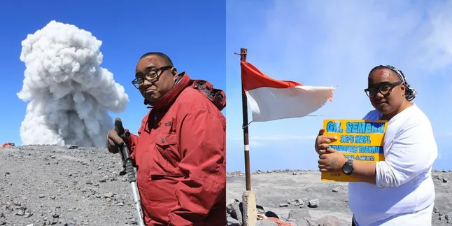 Saykoji's Portrait Climbing Mount Semeru While Filming '5cm' This Makes Netizens Nostalgic