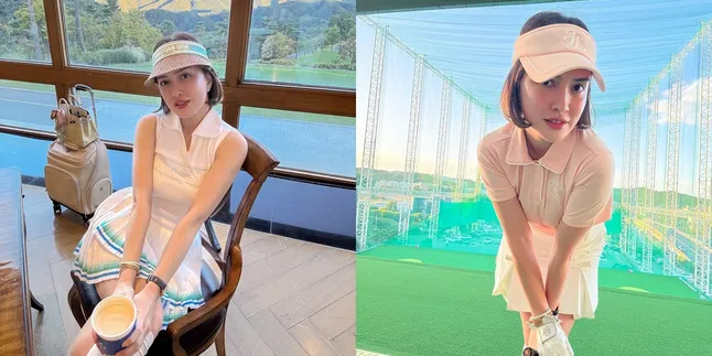 Potret Shandy Aulia Pamer Body Goal saat Main Golf, Bak Sultan Liburan Santai