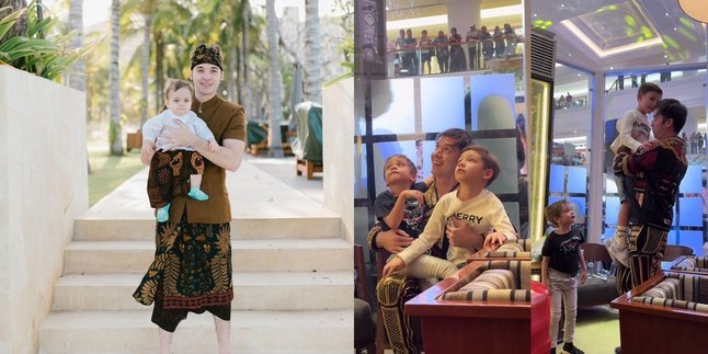 7 Photos of Stefan William Playing with His Children Amidst Work, Lucio and Koa Look Very Longing