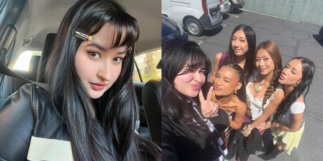 6 Portraits of Stephanie Poetri, Titi DJ's Daughter, Together with the Girl Group No Na, Both Under the 88rising Label
