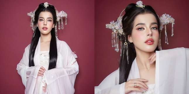 Portrait of Tasya Farasya Trying Douyin Makeup, Still Beautiful Yet Surprising Netizens