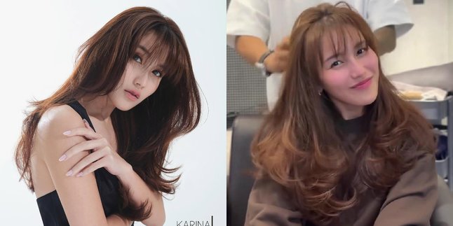 Latest Portrait of Ayu Ting Ting with Long Layer Haircut Style, Flooded with Praise