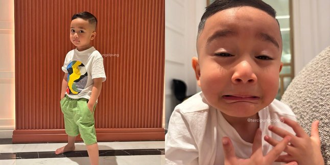 Latest Portrait of Rayyanza After Haircut, Praised for Looking Handsome and His Expressions are Adorable