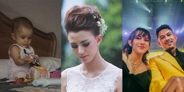 7 Portraits of Dahlia Poland's Transformation at the Age of 27, Already a Mother of 3 Children