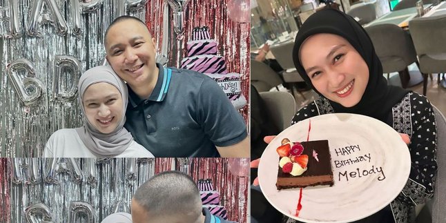 Portrait of Melody Laksani's 32nd Birthday, Celebrating with Beloved Husband