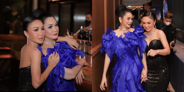 7 Potret Persahabatan Yuni Shara dan Vina Panduwinata, Duo Diva yang Cantiknya Gak Pernah Pudar