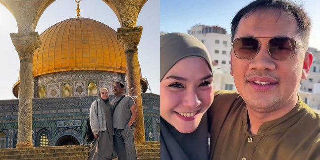 7 Photos of Zaskia Adya Mecca Visiting Al-Aqsa Mosque Again, Hanung Bramantyo Follows