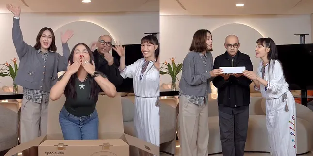 POV 'The Queen 'Unboxing', Luna Maya Celebrates Melaney Ricardo's Birthday in a Unique Way