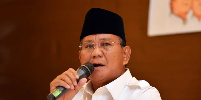 Prabowo Subianto Tolak Pilpres 2014
