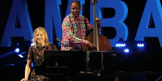 Prambanan Jazz 2018, Diana Krall: Baru Mulai Tapi Aku Sudah Menitikan Air Mata