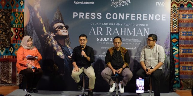 Prambanan Jazz Festival 2024 Siap Digelar, Hadirkan Musisi Hebat Sekelas AR Rahman si Mozart dari Madras