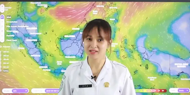 Presenter BMKG Cantik, Bikin Netizen Gagal Fokus