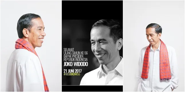 Presiden Joko Widodo Ulang Tahun, Sosial Media Banjir Ucapan