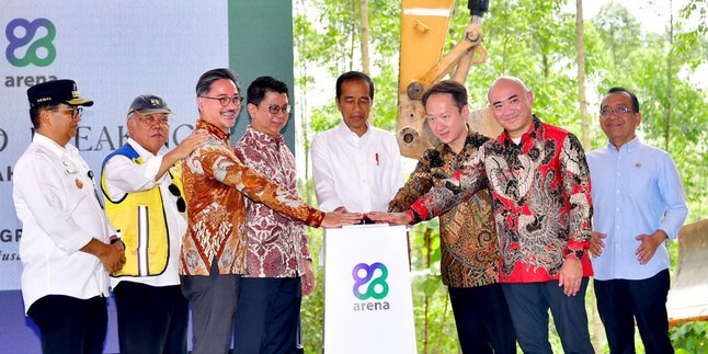 Presiden Jokowi Hadiri Seremoni Ground Breaking Arena Botanika, Destinasi Era Baru Kuliner di Ibu Kota Nusantara