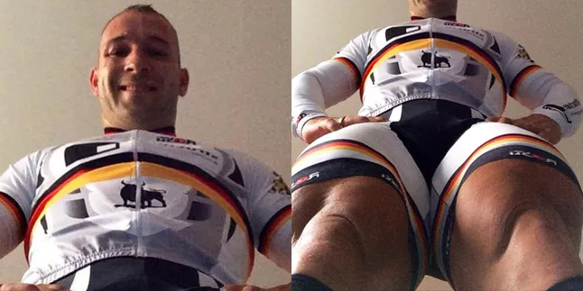 Pria Ini Disebut Quadzilla Gara-Gara Otot Pahanya