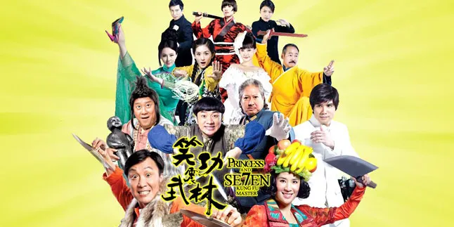 'PRINCESS AND THE SEVEN KUNG FU MASTER', Snow White Versi Komedi