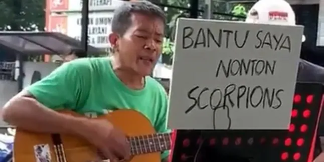 Promotor Janjikan Temukan Musisi Jalanan Ini Bertemu Scorpions di Jogjarockarta