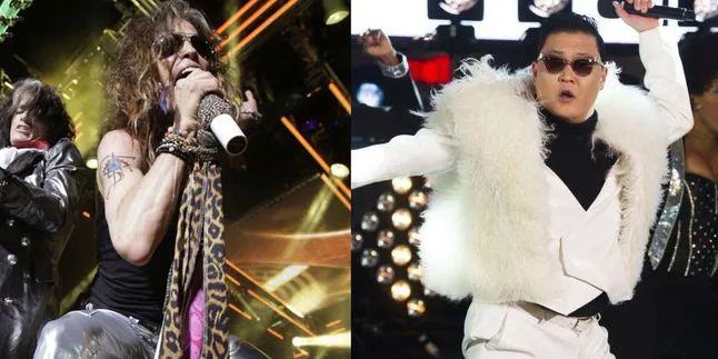 PSY - Aerosmith Bakal Konser di Social Star Awards Singapura