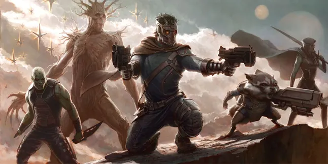 Puaskan Dirimu Dengan Klip 5 Menit 'GUARDIANS OF THE GALAXY' Ini