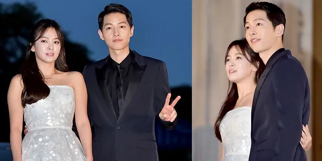 Pulang Hadiri 'Baeksang Awards' Song Song Couple Jalan Bareng Pulang Hadiri 'Baeksang Awards' Song Song Couple Jalan Bareng