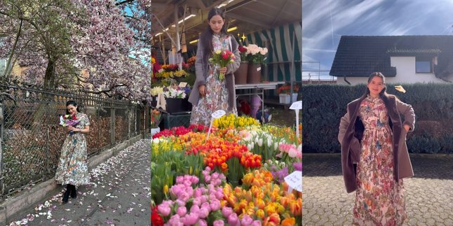 Returning Home, 8 Photos of Sarah Menzel, Azriel Hermansyah's Girlfriend Visiting Her Father in Germany - As Beautiful as an Angel Welcoming Spring